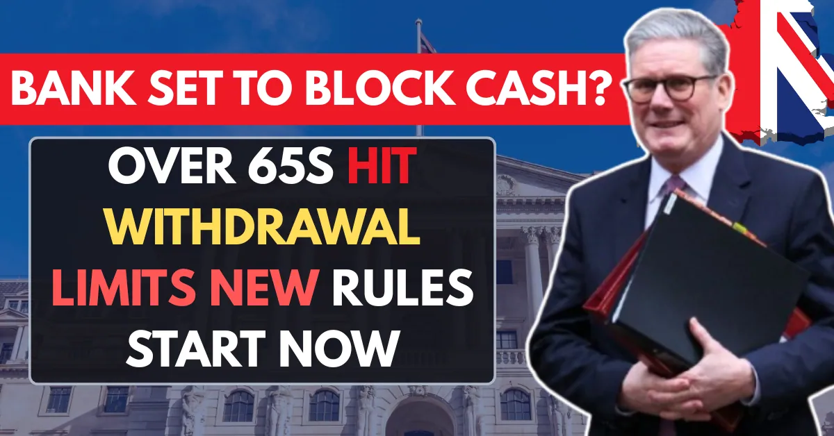 UK Over-65s Warned: Withdrawal Limits Now in Force